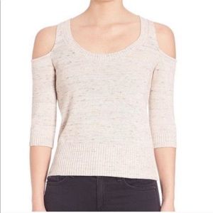 Anthro cold shoulder sweater